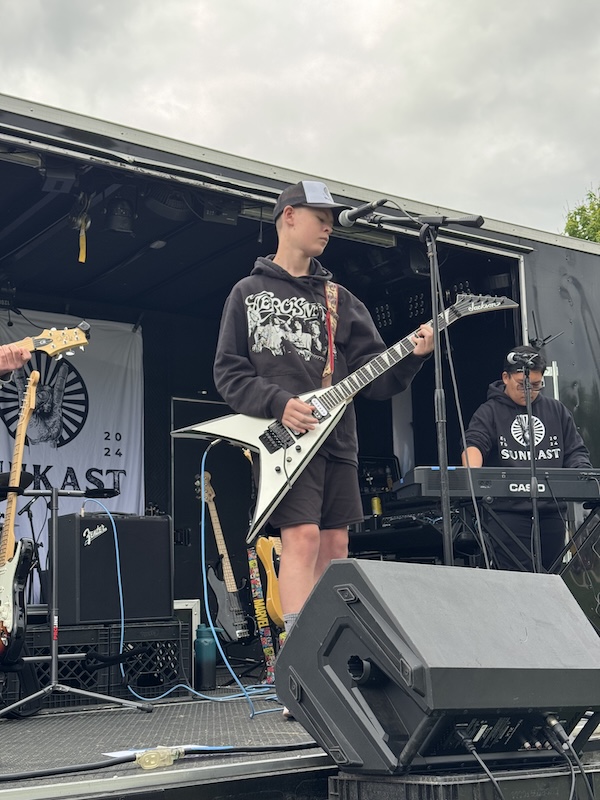 Jack on guitar