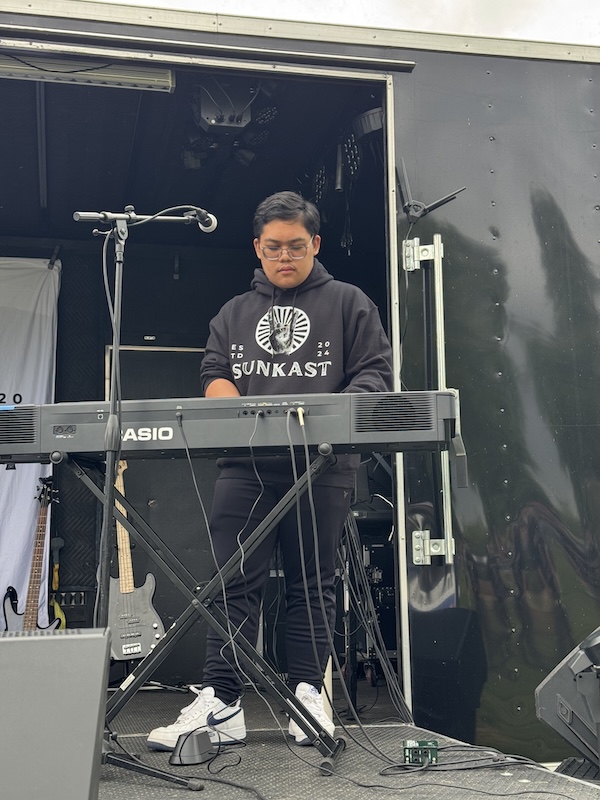 Miguel at the keys